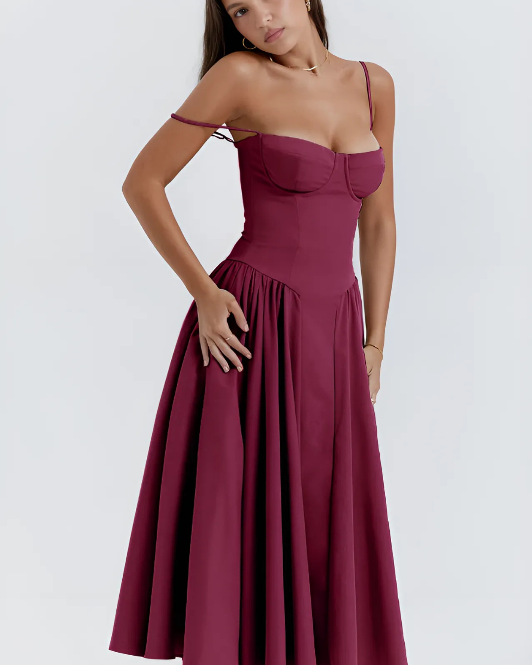 Women's Elegant Flowy Summer Dress
