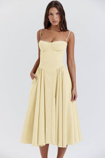 Women's Elegant Flowy Summer Dress