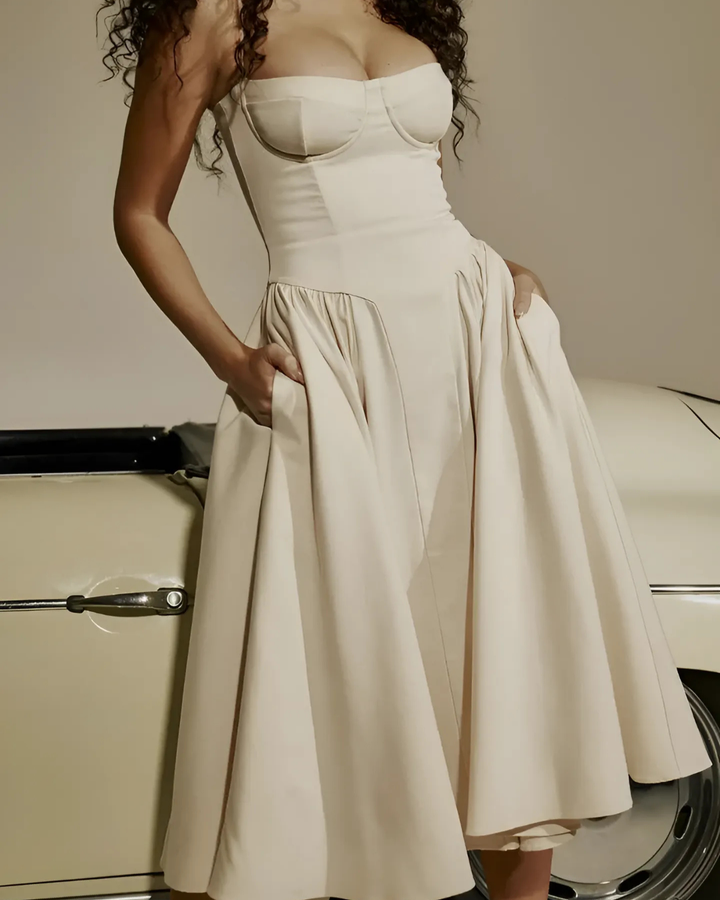 Women's Elegant Flowy Summer Dress