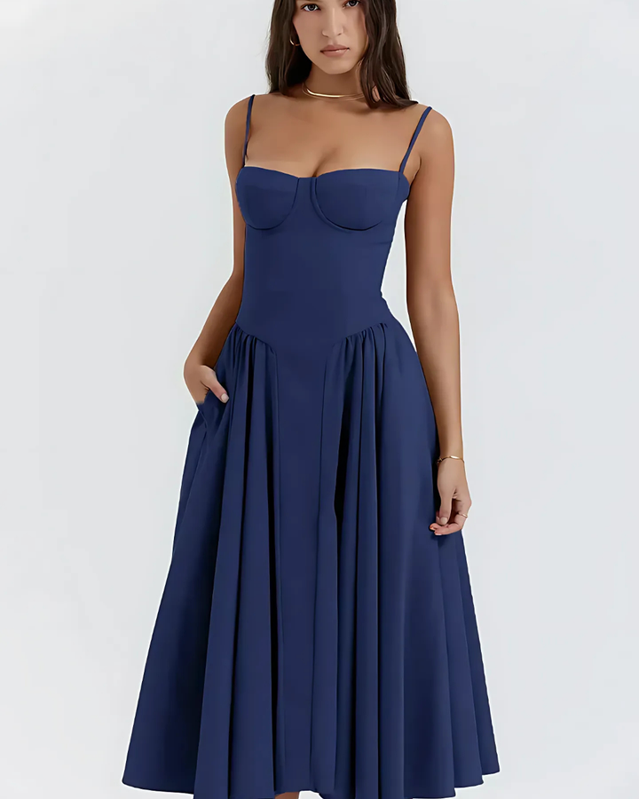 Women's Elegant Flowy Summer Dress