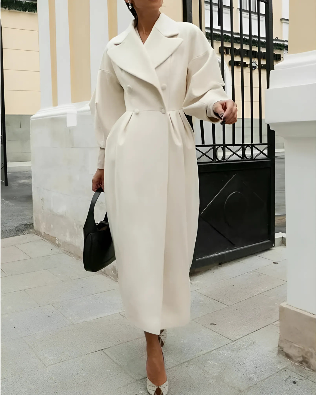 Women's Elegant Full-Length Coat