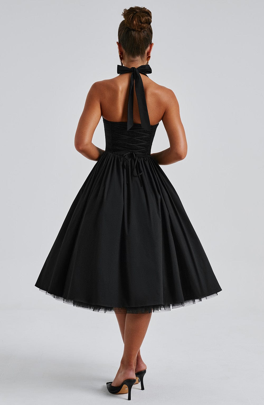 Women's Elegant Halter-Neck Dress