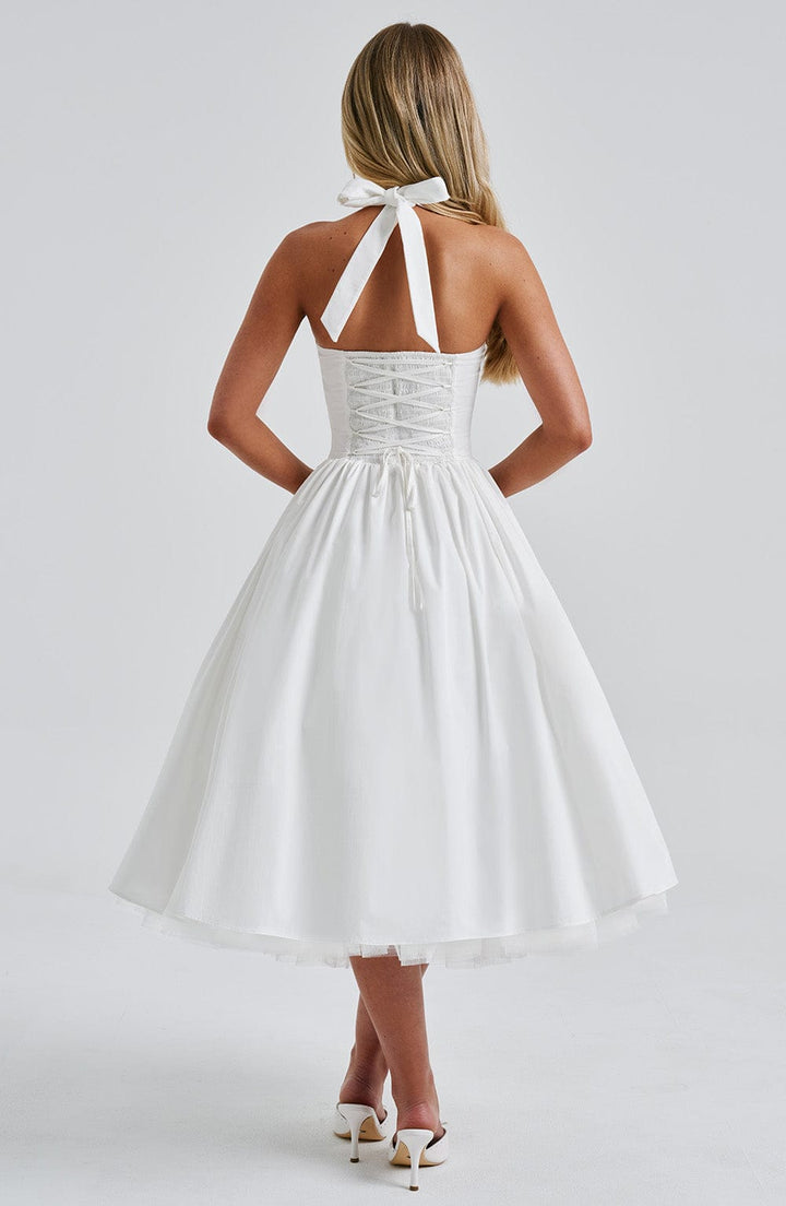 Women's Elegant Halter-Neck Dress