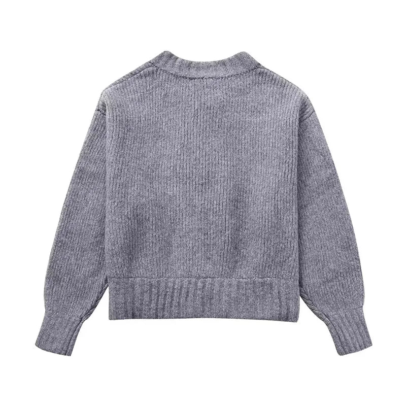 Women's Elegant Knitted Cardigan