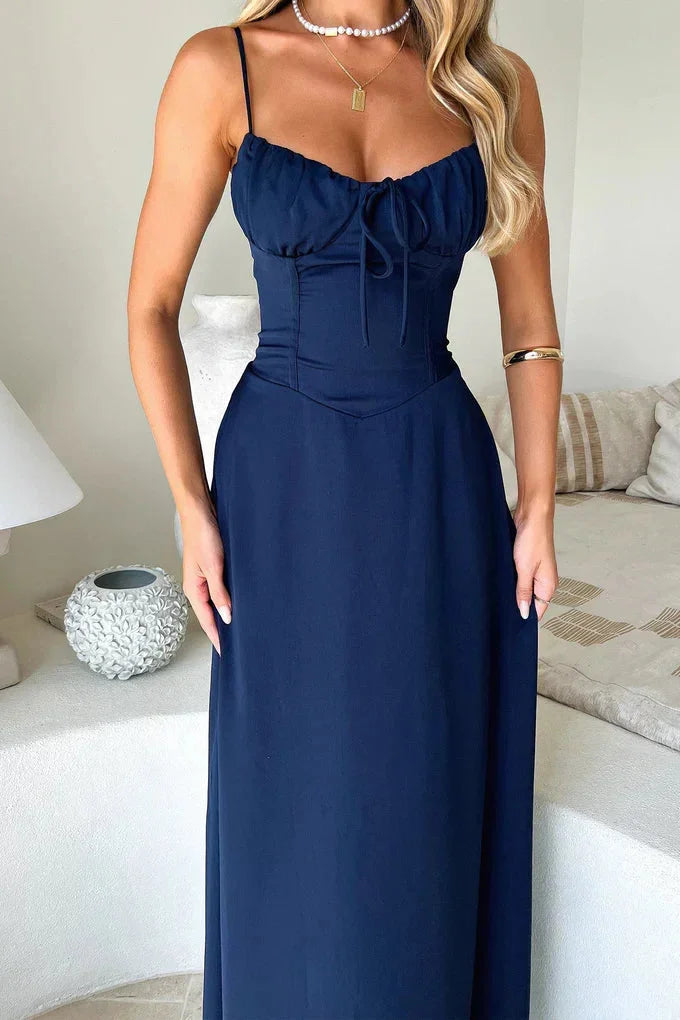 Women's Elegant Maxi Dress With Spaghetti Straps