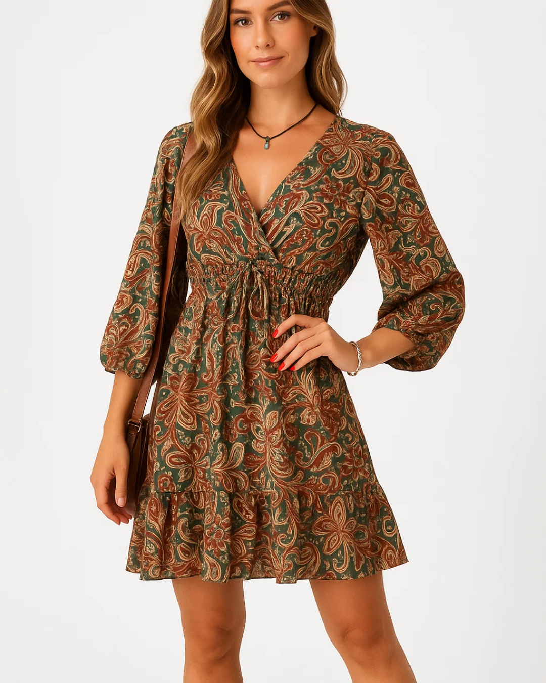 Women's Elegant Midi Dress