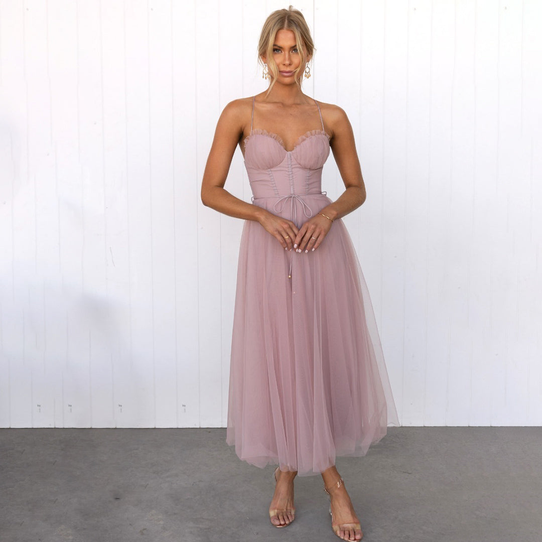 Women's Elegant Midi Summer Dress
