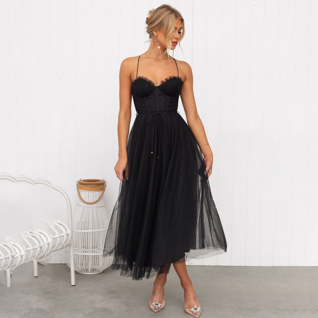 Women's Elegant Midi Summer Dress