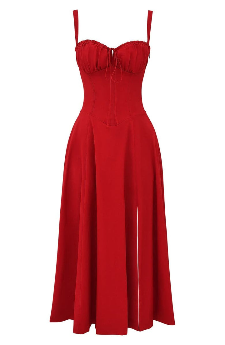 Women's Elegant Sleeveless Floral Summer Dress