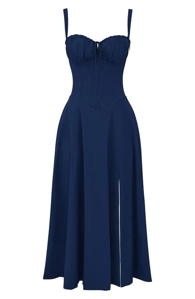 Women's Elegant Sleeveless Floral Summer Dress
