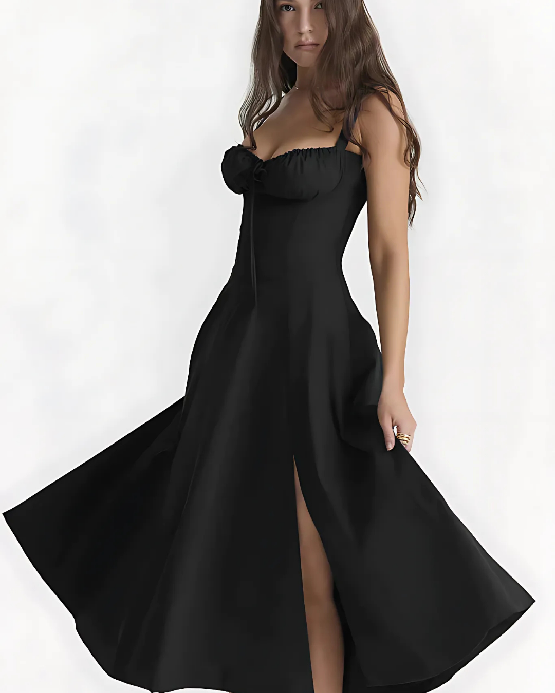 Women's Elegant Sleeveless Floral Summer Dress