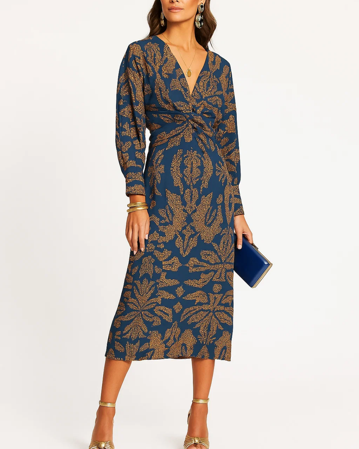 Women's Elegant Sleeveless Midi Dress