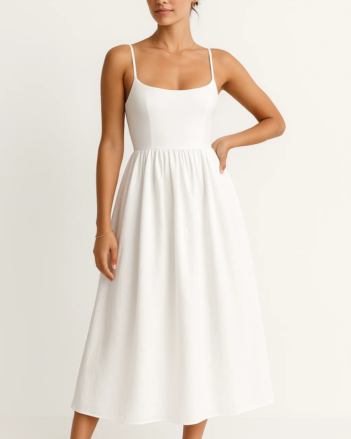 Women's Elegant Sleeveless Minimalist Dress