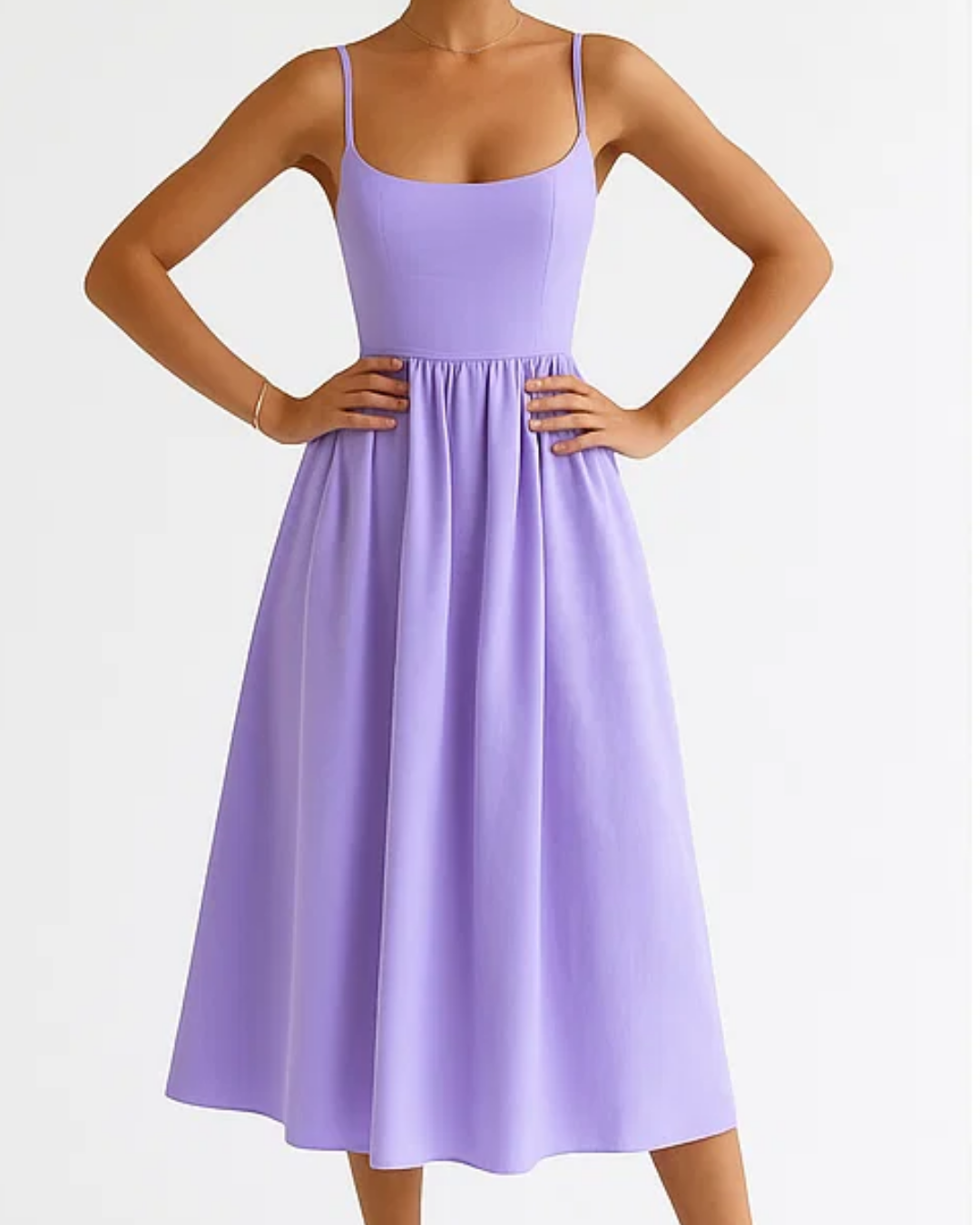 Women's Elegant Sleeveless Minimalist Dress