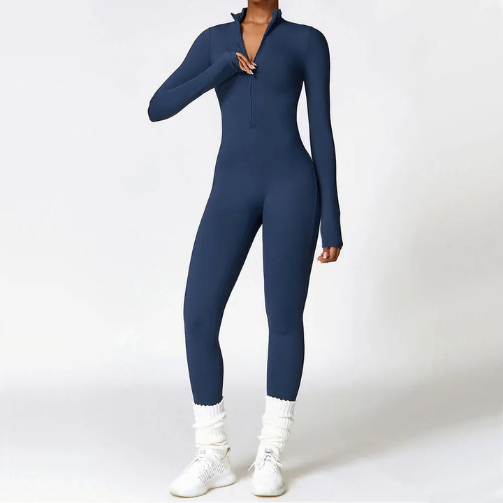 Women's Fitted Sport Style Jumpsuit