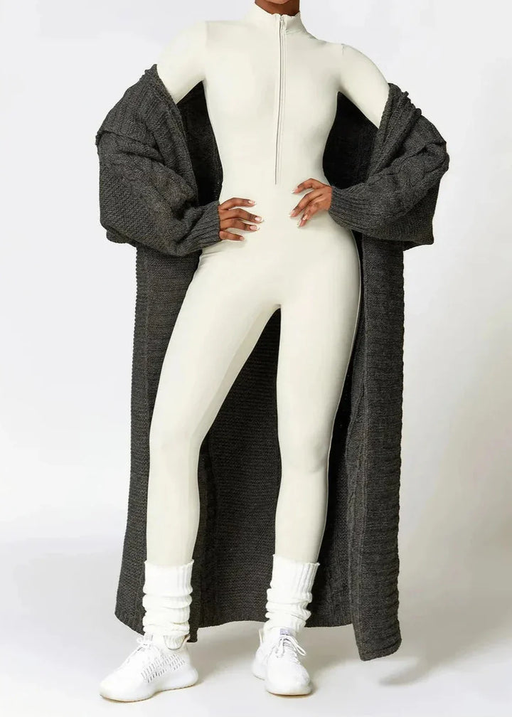 Women's Fitted Sport Style Jumpsuit