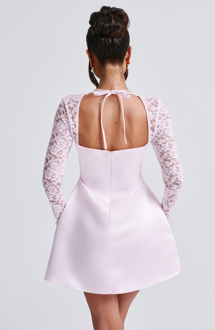 Women's Mini Lace Long Sleeve Dress
