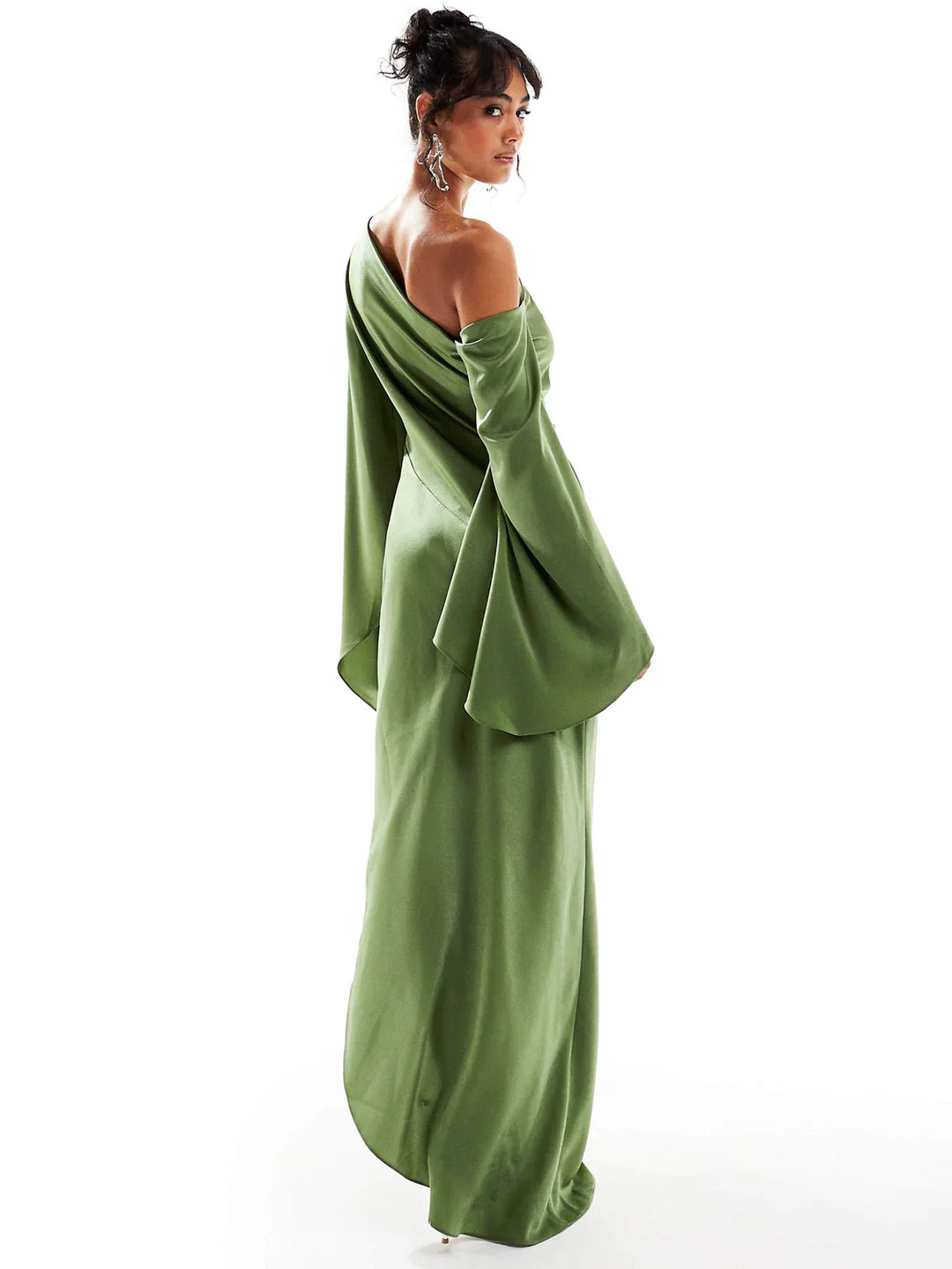 Women's Modern Asymmetric Maxi Dress