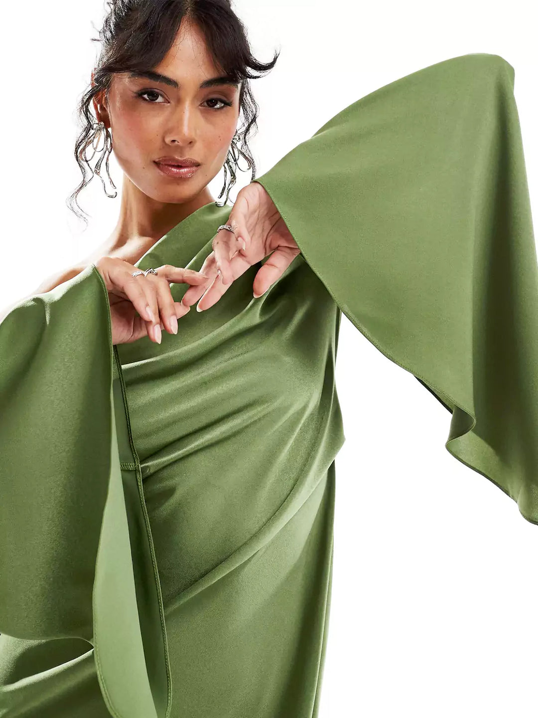 Women's Modern Asymmetric Maxi Dress