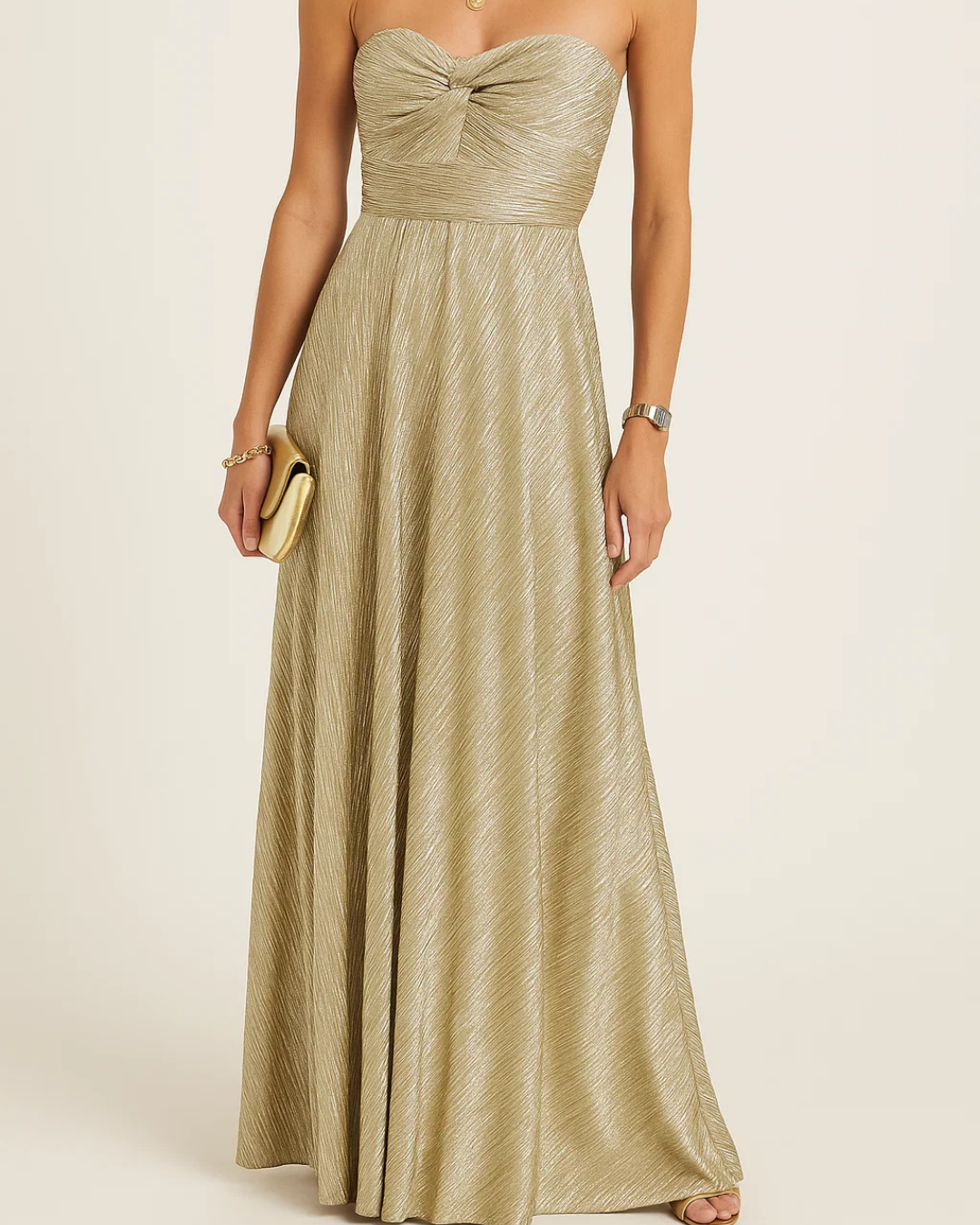 Women’s Strapless Elegant Evening Dress