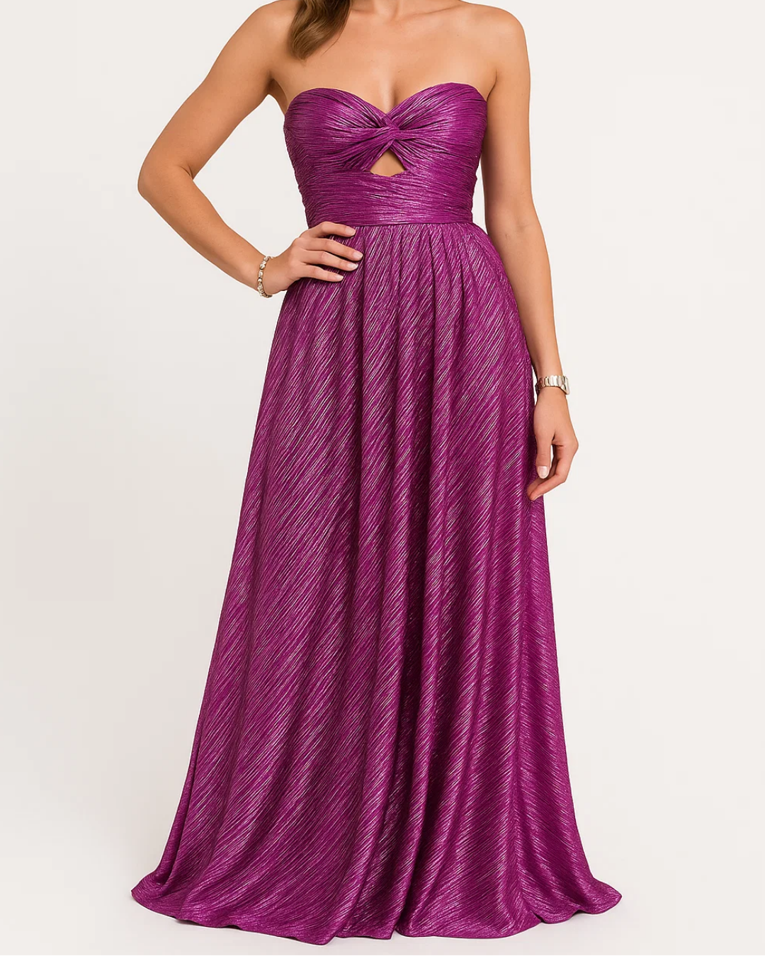 Women’s Strapless Elegant Evening Dress