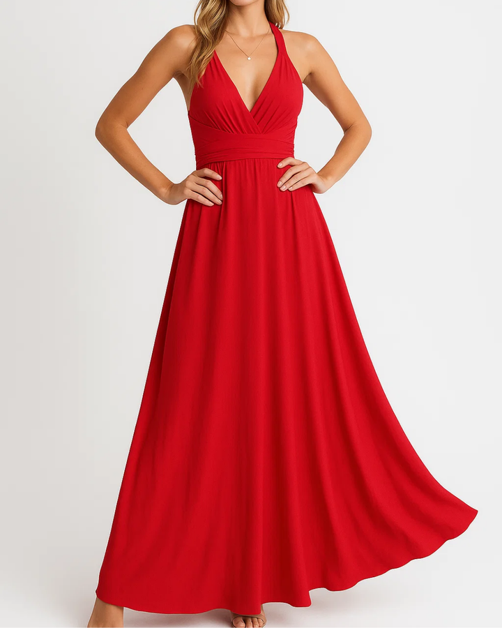 Women's Stretch Wrap Dress