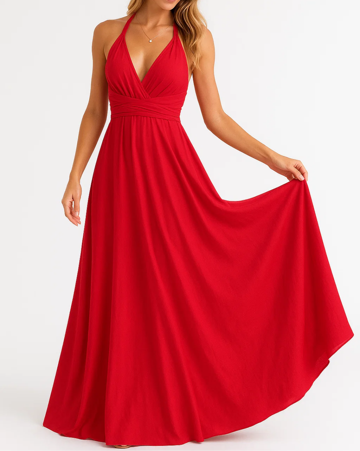 Women's Stretch Wrap Dress