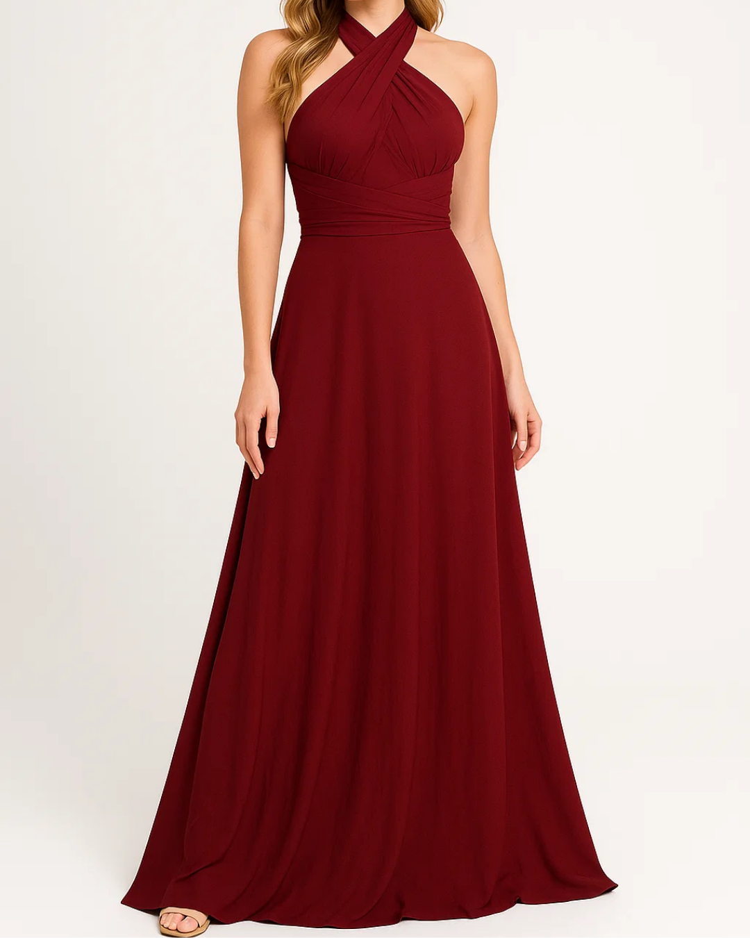 Women's Stretch Wrap Dress