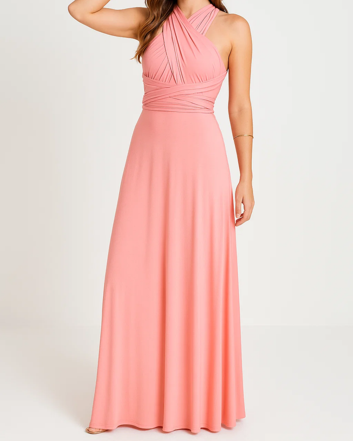 Women's Stretch Wrap Dress