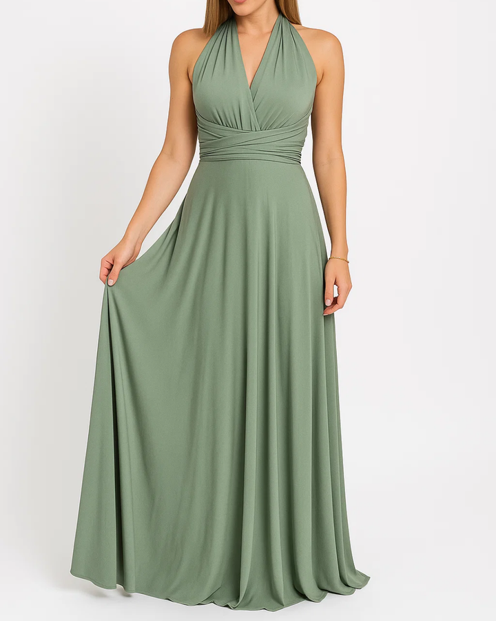 Women's Stretch Wrap Dress