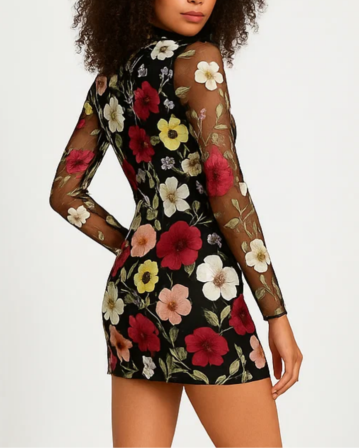 Women's Trendy Floral Dress