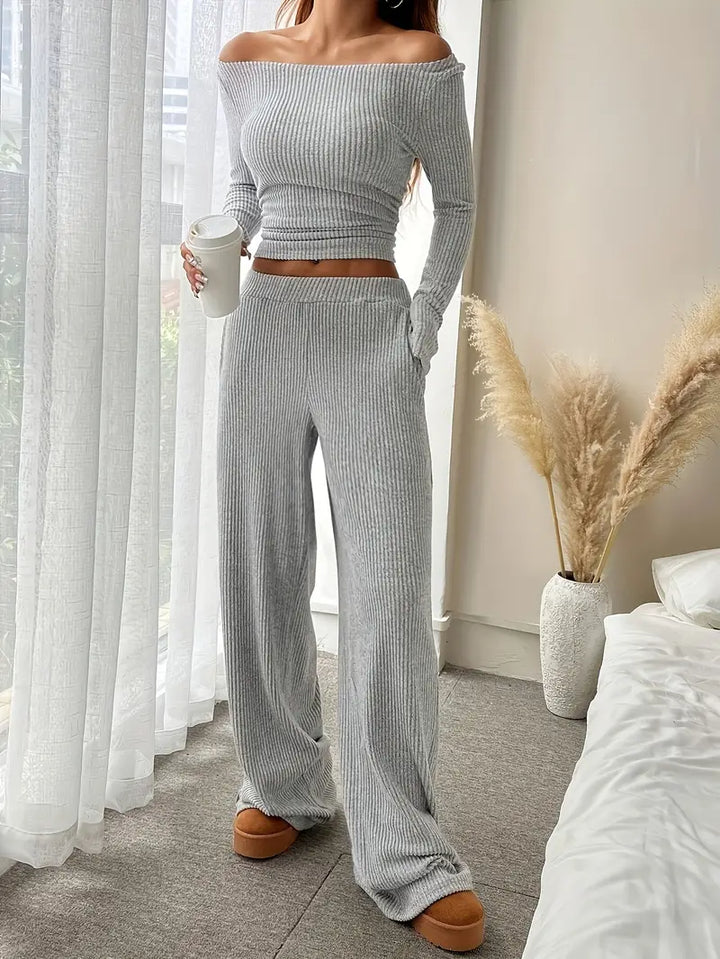 Ribbed Lounge Set