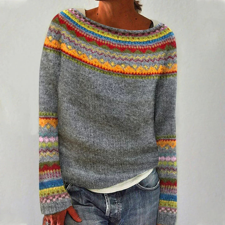 Lourdes – Knitted Warm Christmas Sweater