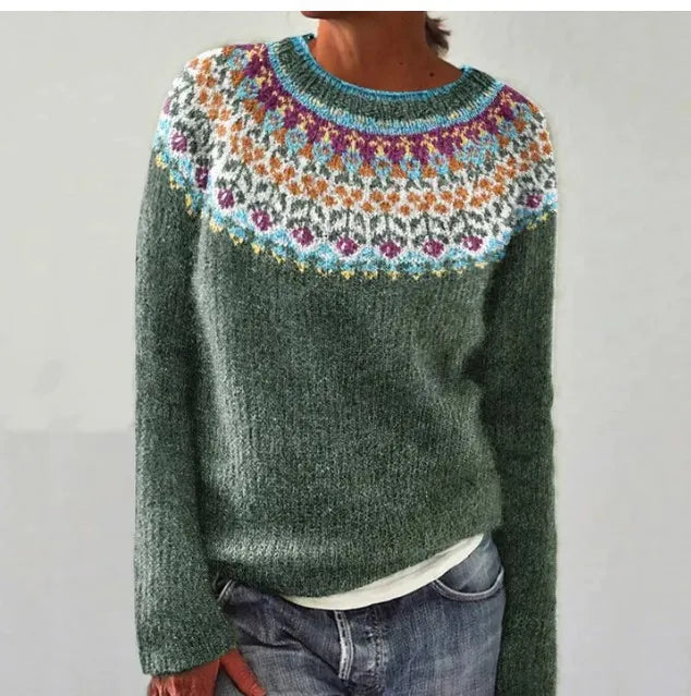 Lourdes – Knitted Warm Christmas Sweater