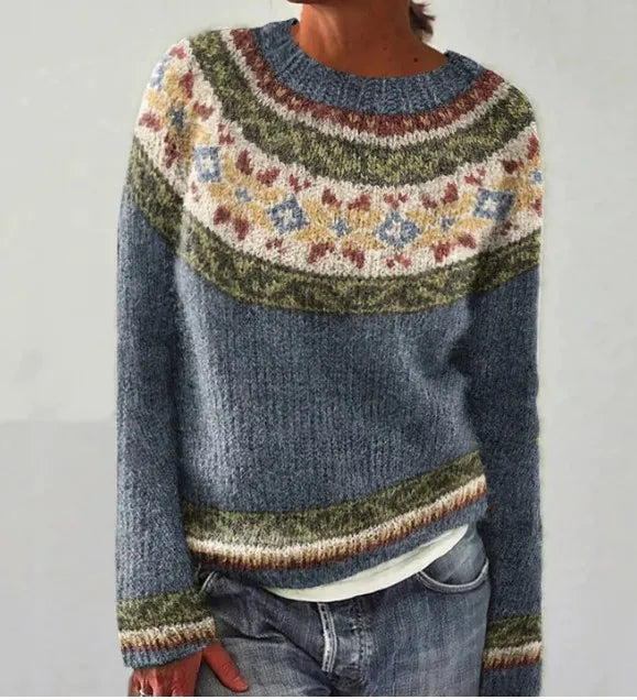 Lourdes – Knitted Warm Christmas Sweater