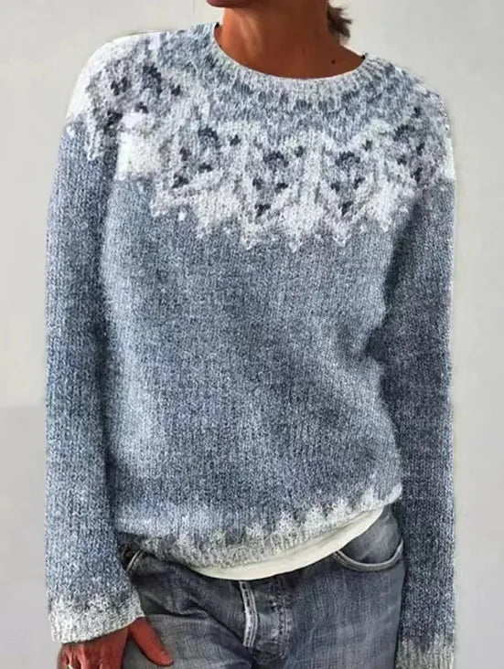 Lourdes – Knitted Warm Christmas Sweater