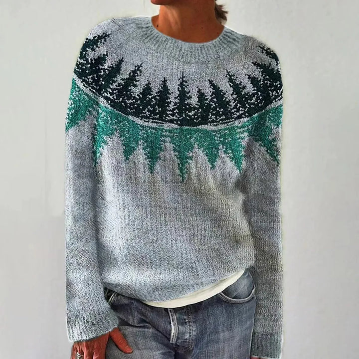 Lourdes – Knitted Warm Christmas Sweater