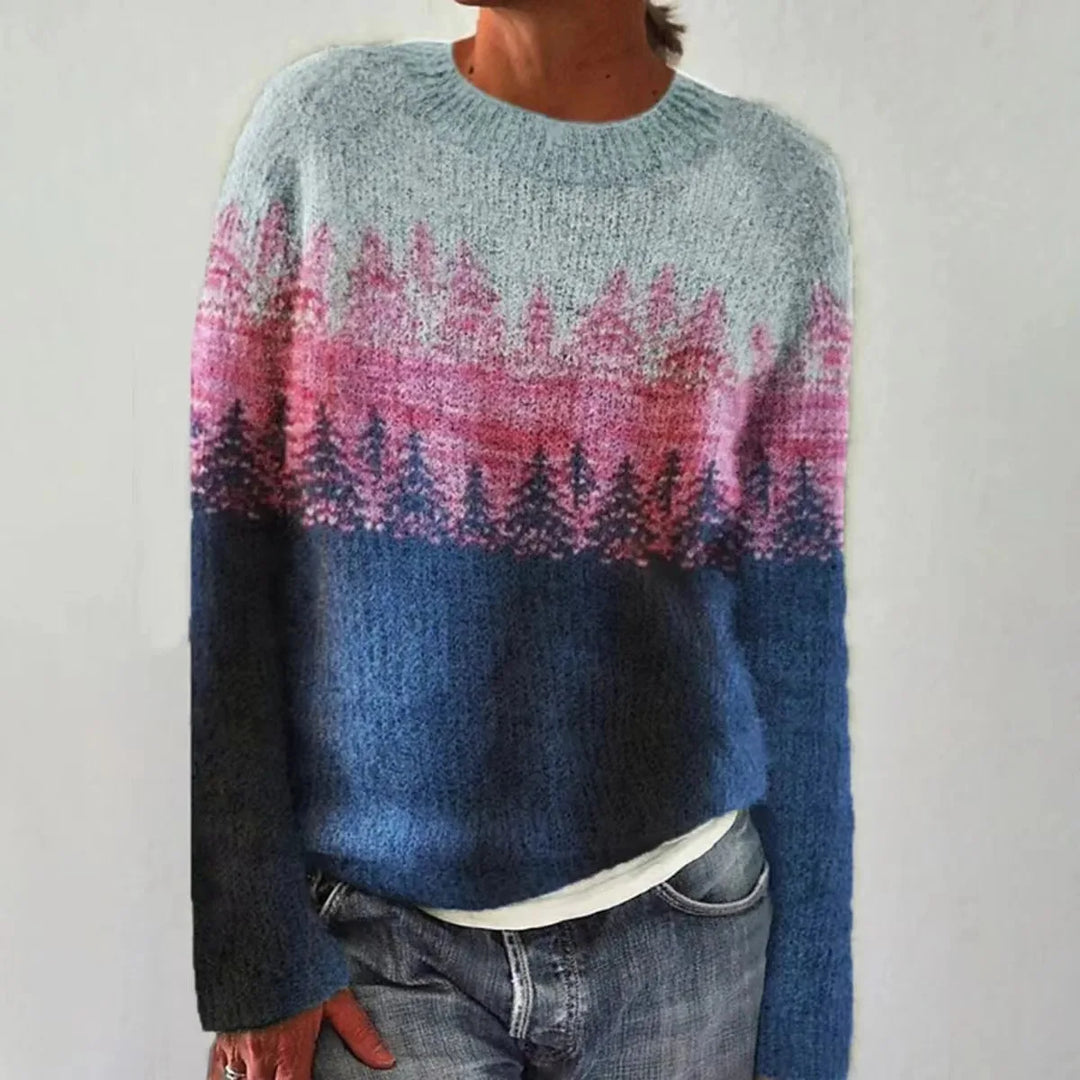 Lourdes – Knitted Warm Christmas Sweater