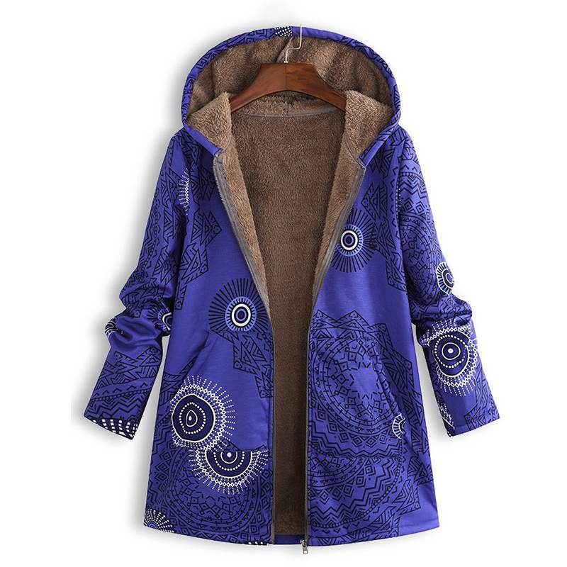 Harper | Women’s Hooded Floral Winter Coat