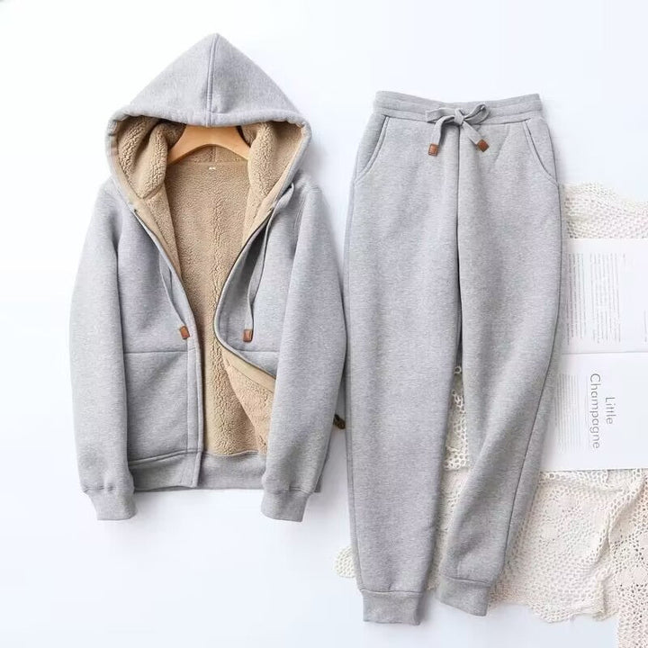 Lily | Women’s Winter Hoodie and Jogger Lounge Set