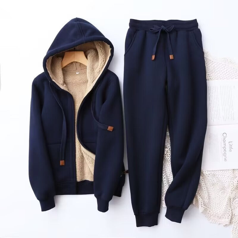 Lily | Women’s Winter Hoodie and Jogger Lounge Set