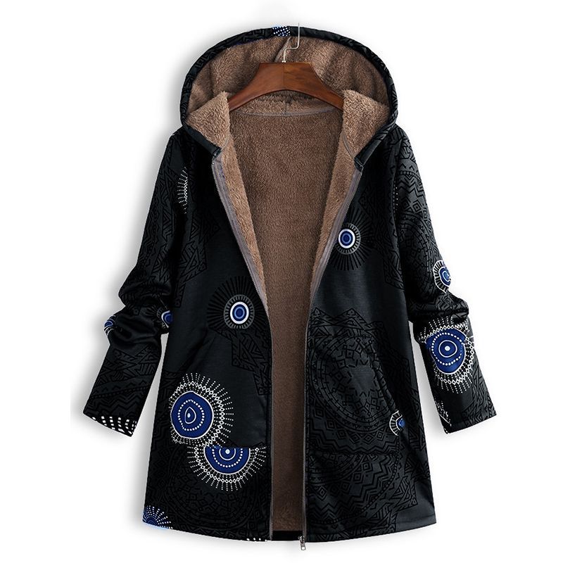 Harper | Women’s Hooded Floral Winter Coat