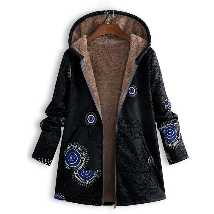 Harper | Women’s Hooded Floral Winter Coat