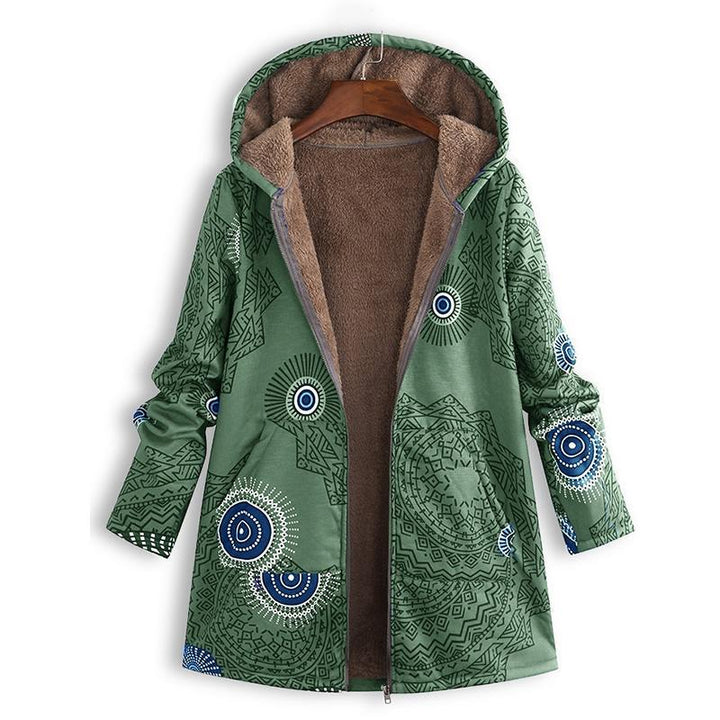 Harper | Women’s Hooded Floral Winter Coat