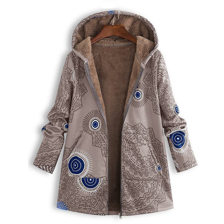 Harper | Women’s Hooded Floral Winter Coat