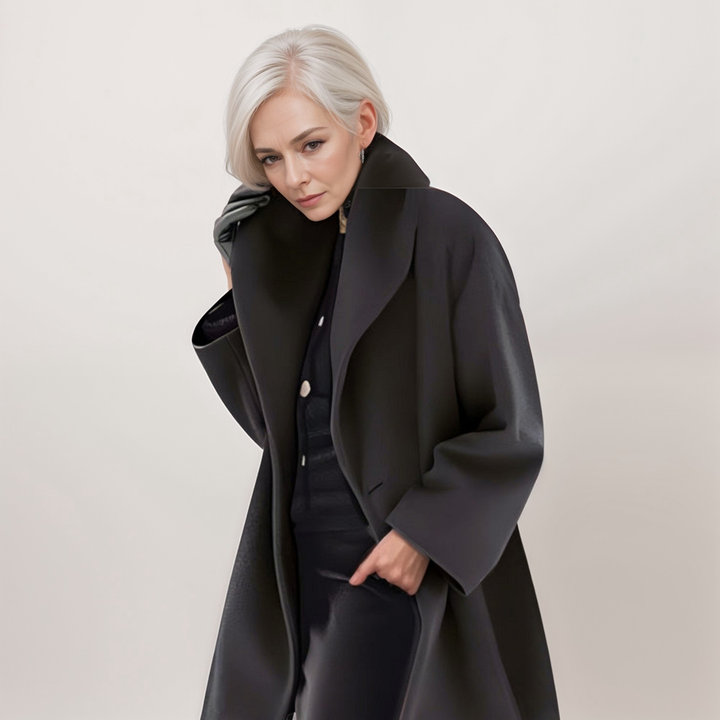 Odessa – Oversized Wool Blend Winter Coat