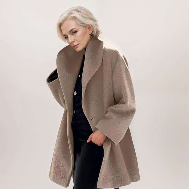 Odessa – Oversized Wool Blend Winter Coat