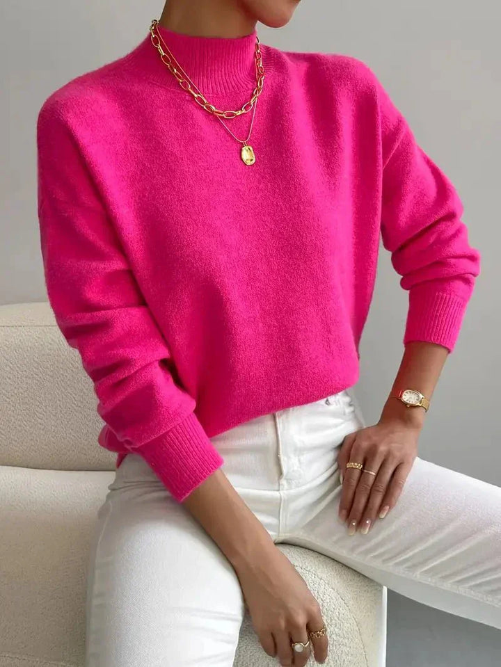 Hannah – Elegant Knit Turtleneck