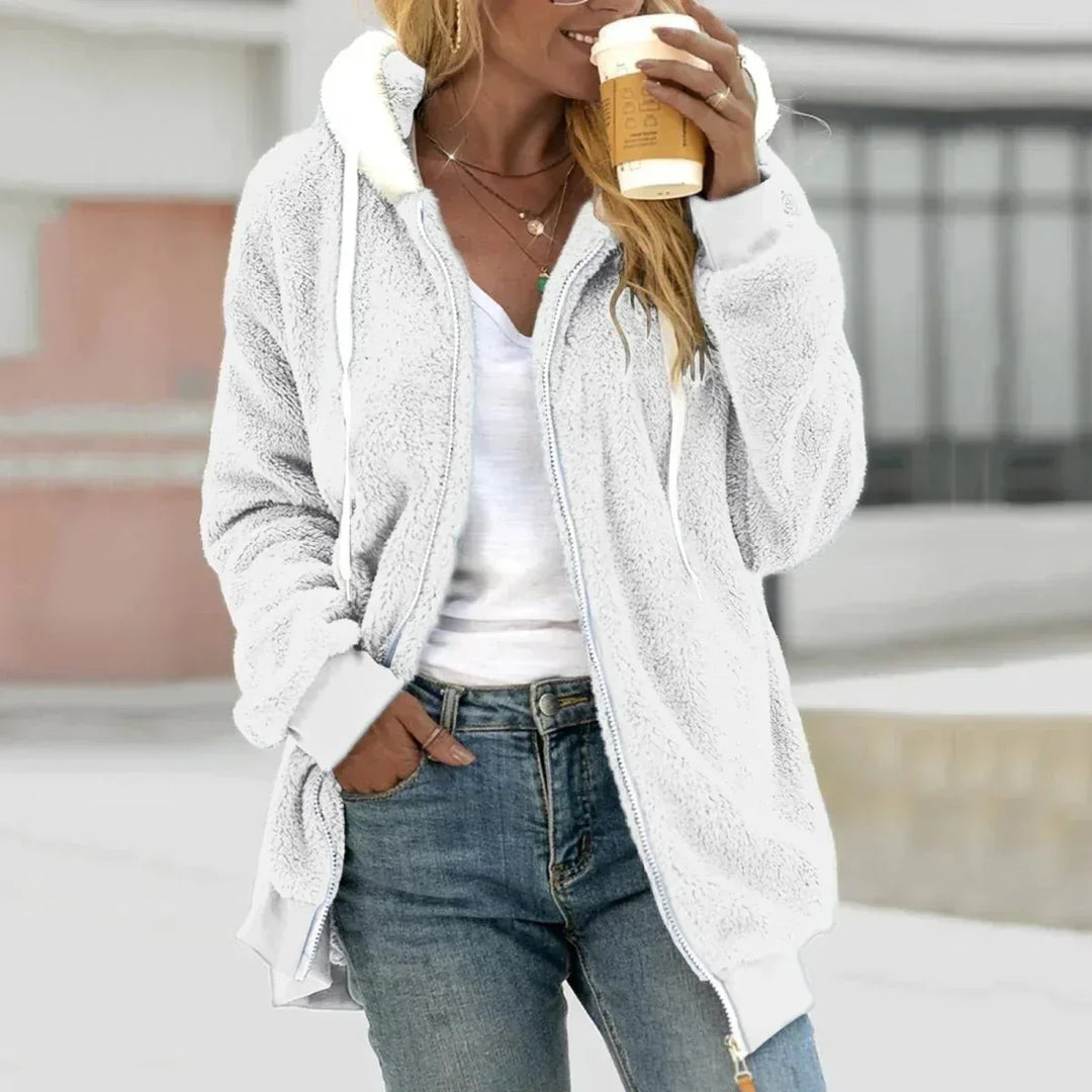 Alice | Sherpa Zip Hoodie