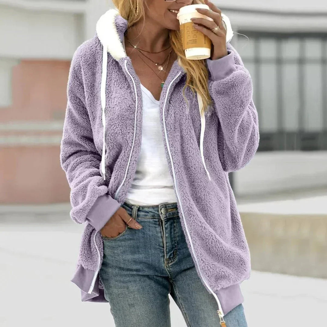 Alice | Sherpa Zip Hoodie